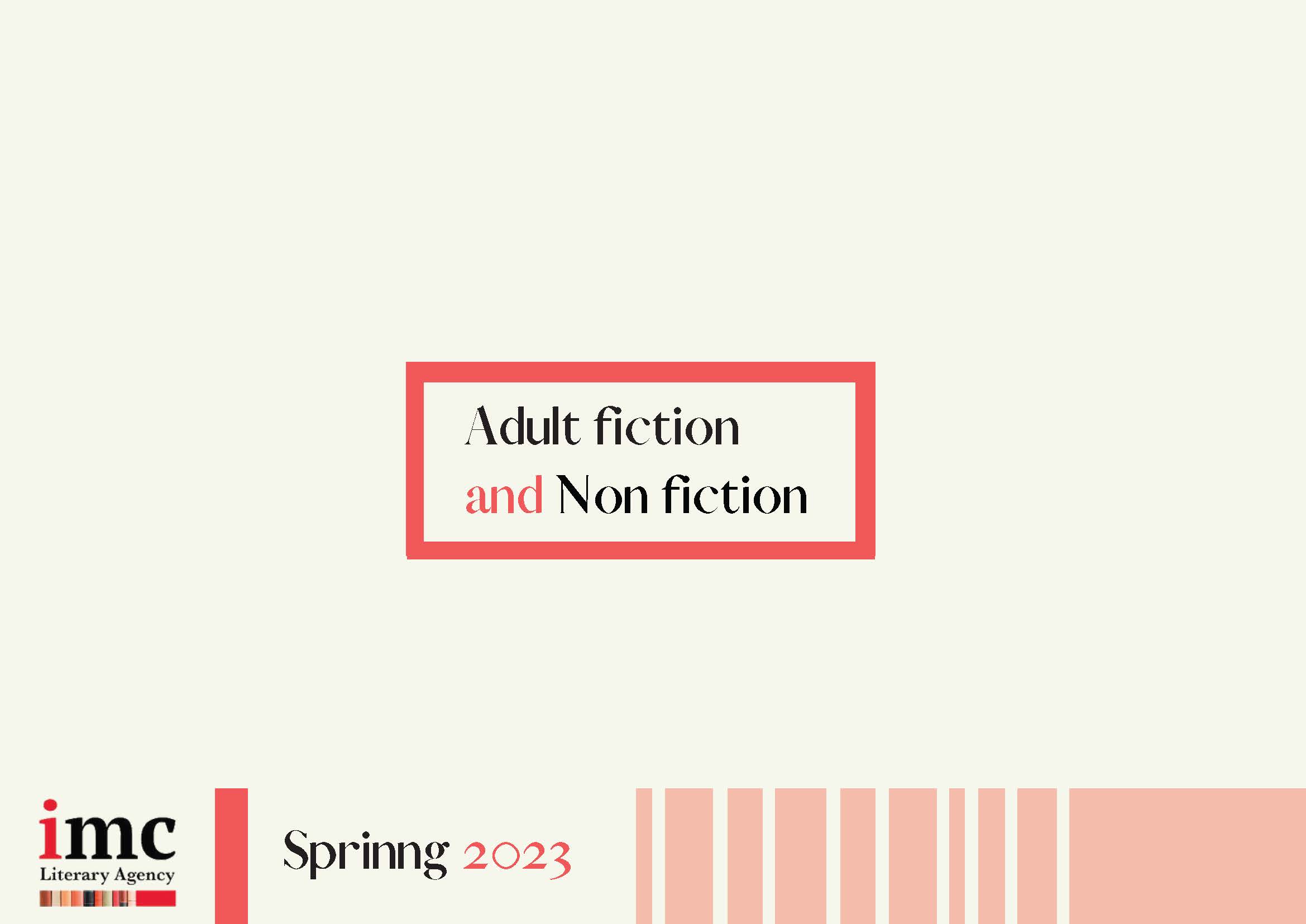 CATALOGO ADULTO FICCION Y NO FICCION 2023