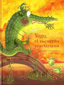 Yago, el cocodrilo vegetariano
